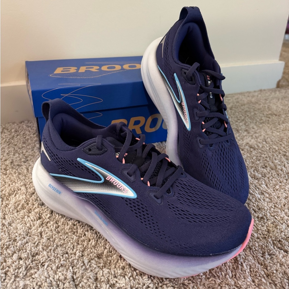Brooks Navy Running Shoes